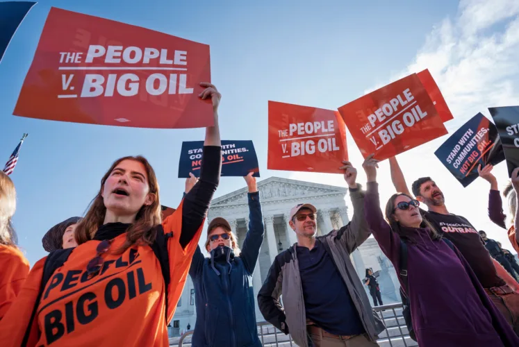 Supreme Court weighs climate change lawsuits